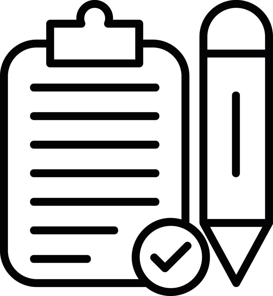Task Planning Vector Icon