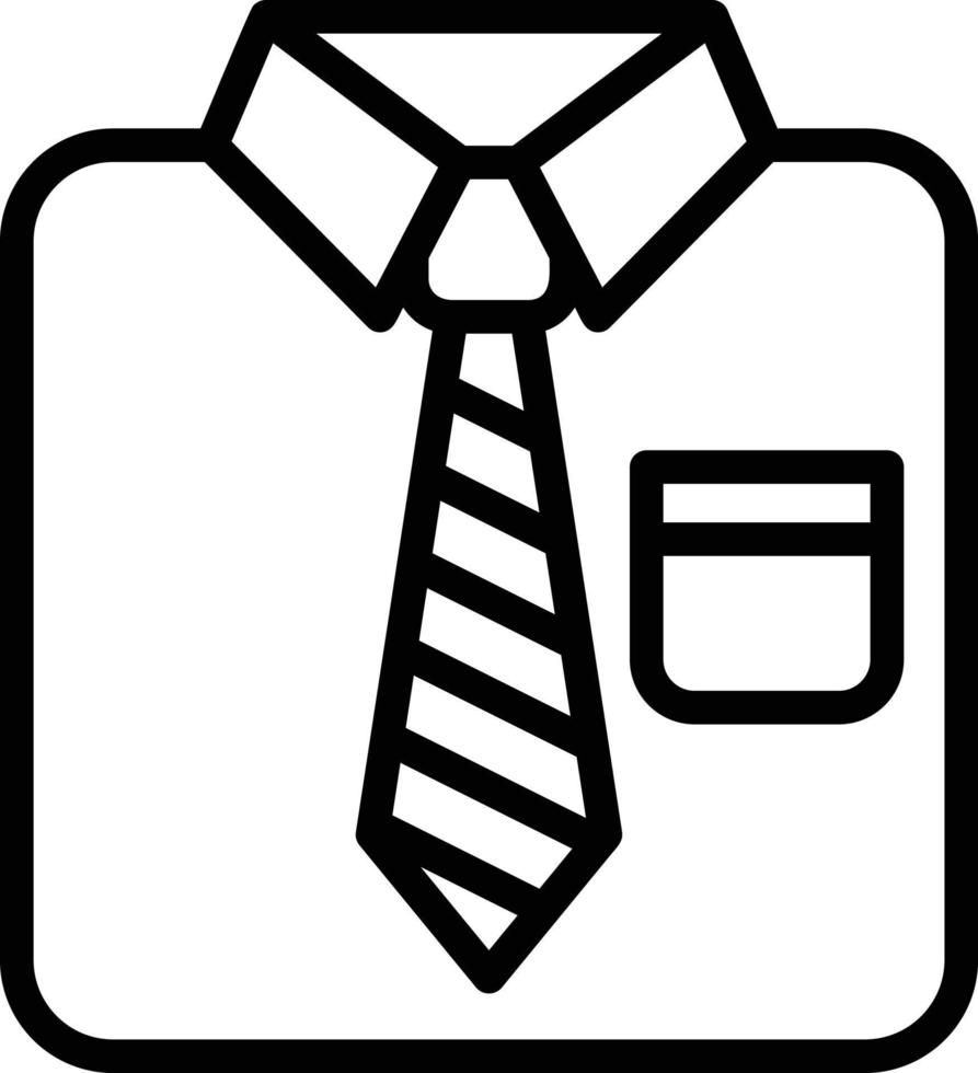 Business Shirt Vector Icon