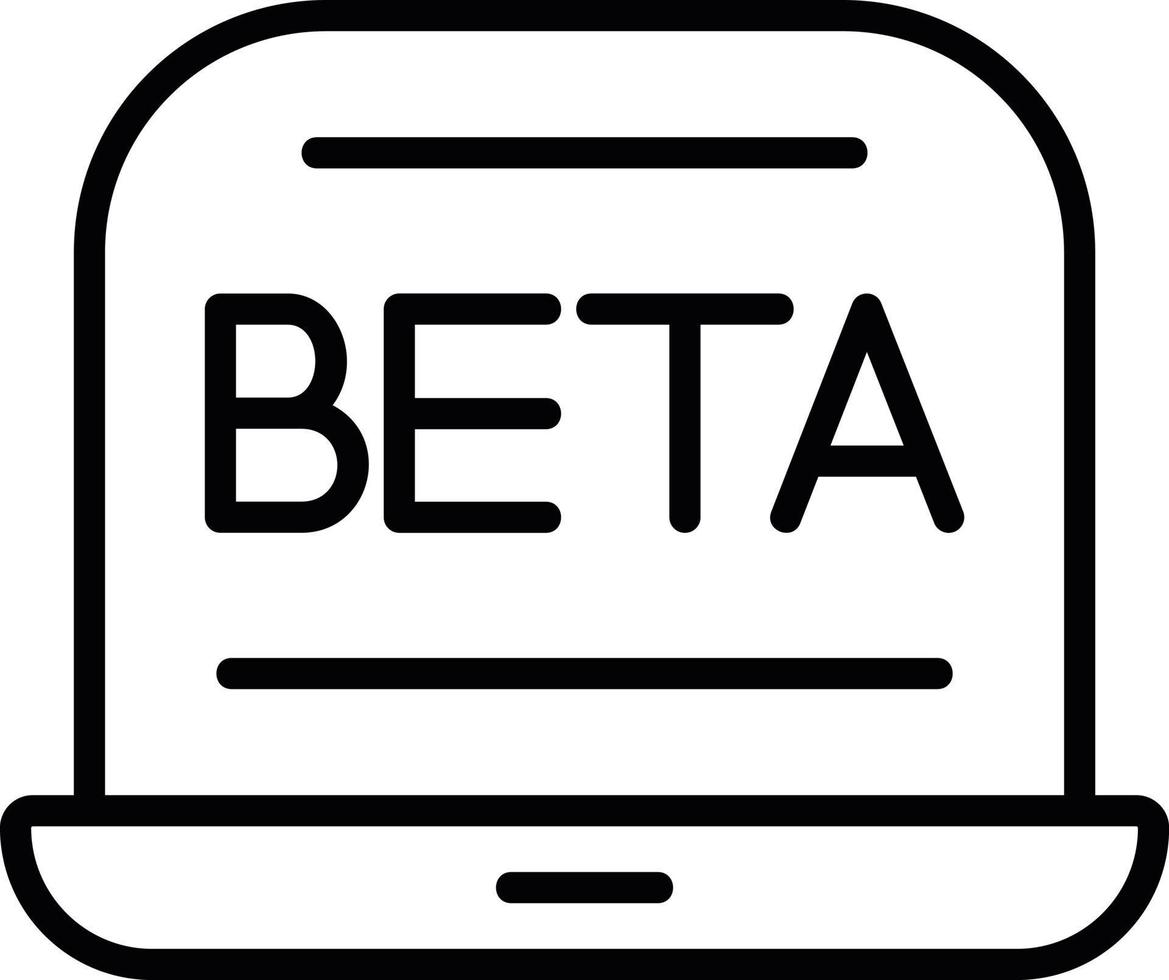Beta Vector Icon