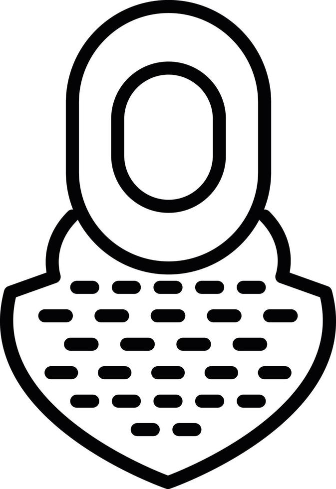 Chainmail Vector Icon