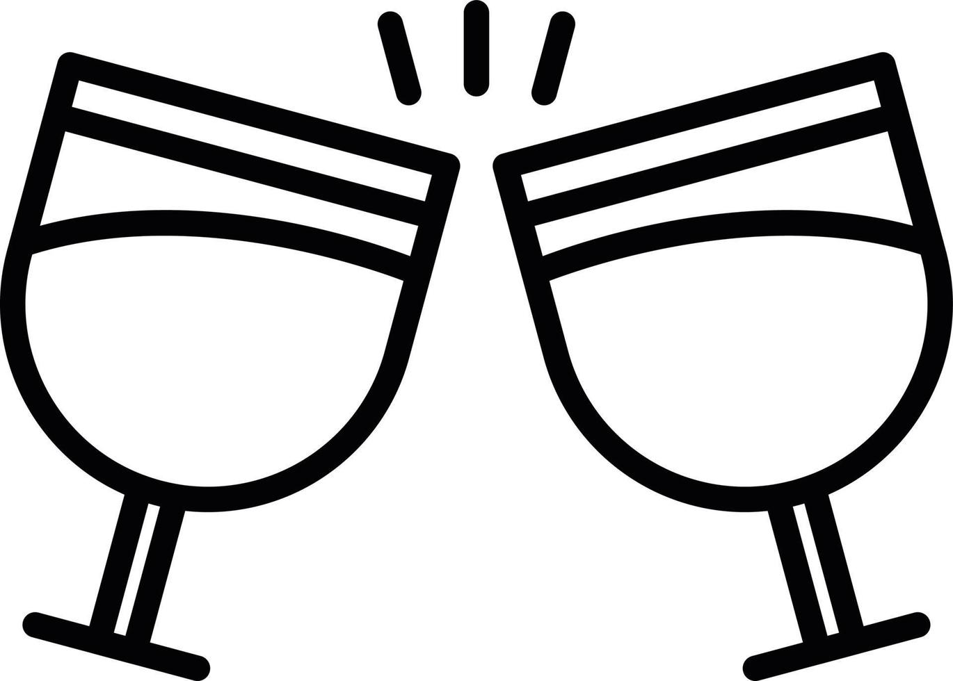 Cheers Vector Icon