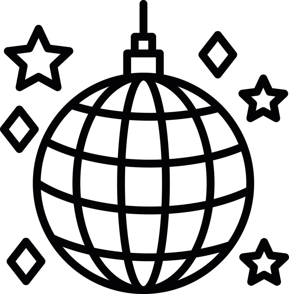 Disco Ball Vector Icon