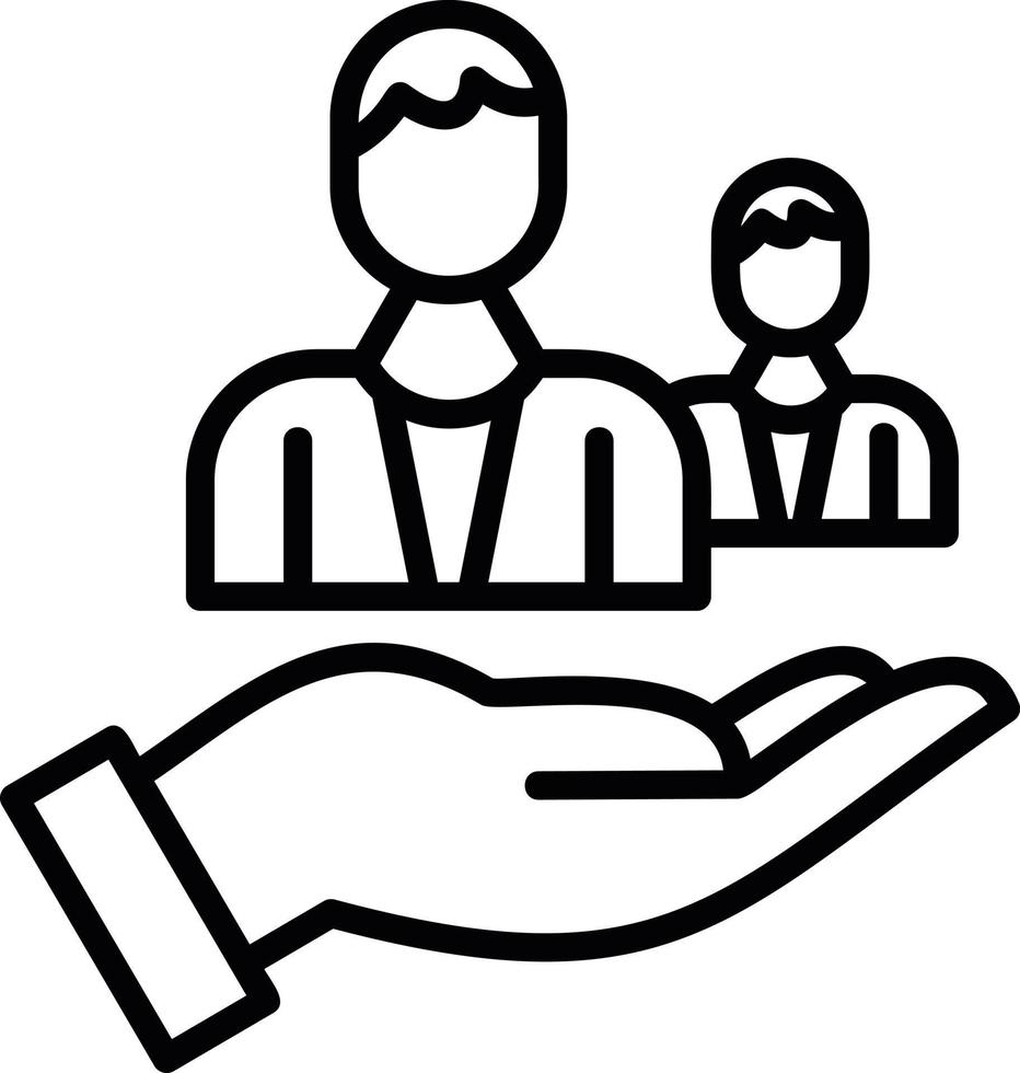 Social Services Vector Icon