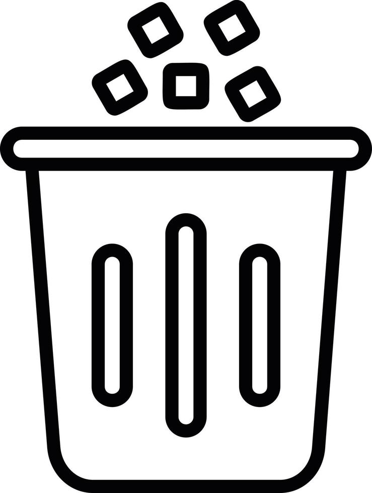 Litter Vector Icon