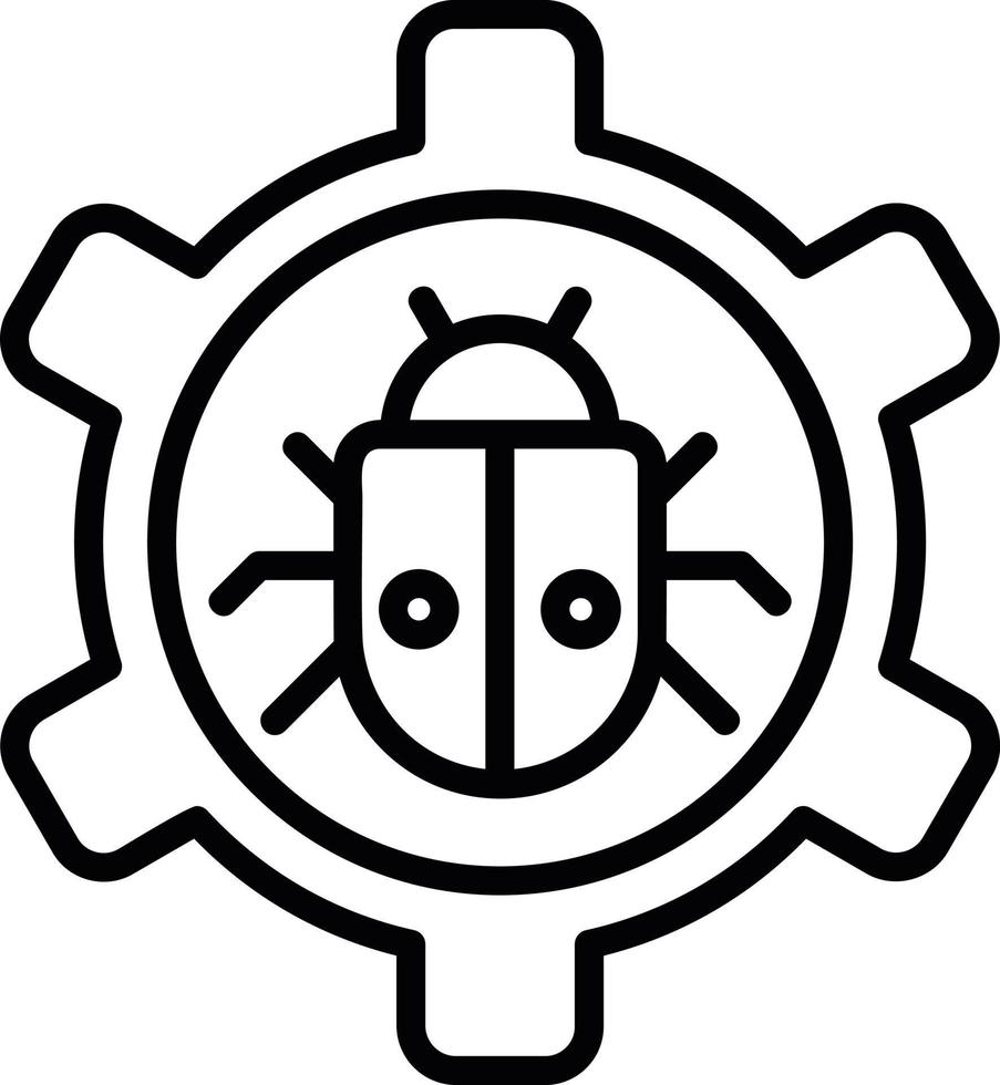 Debug Vector Icon