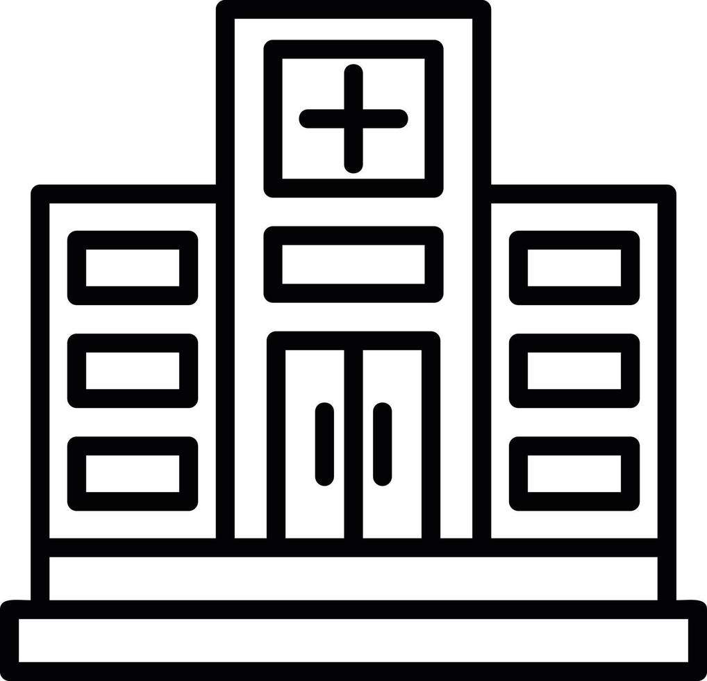 Clinic Vector Icon