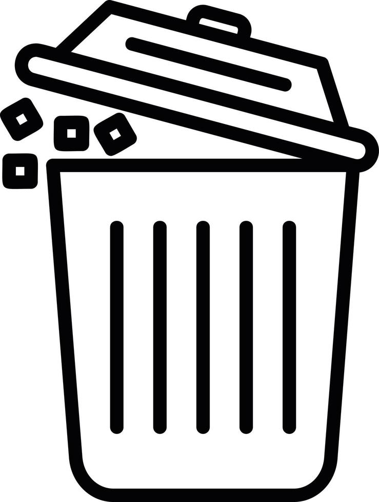 Trash Vector Icon