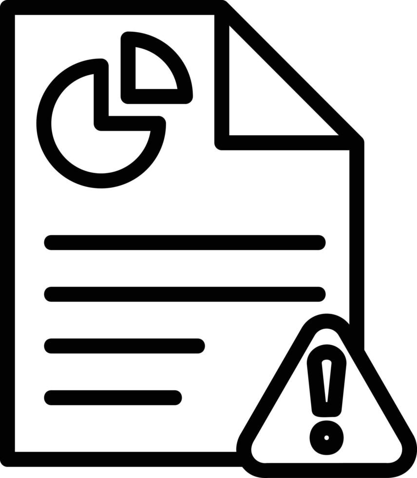 Business Report Vector Icon