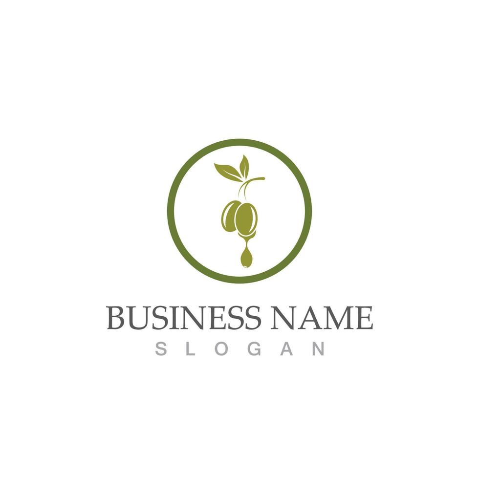 Extra virgin olive oil logo design vector