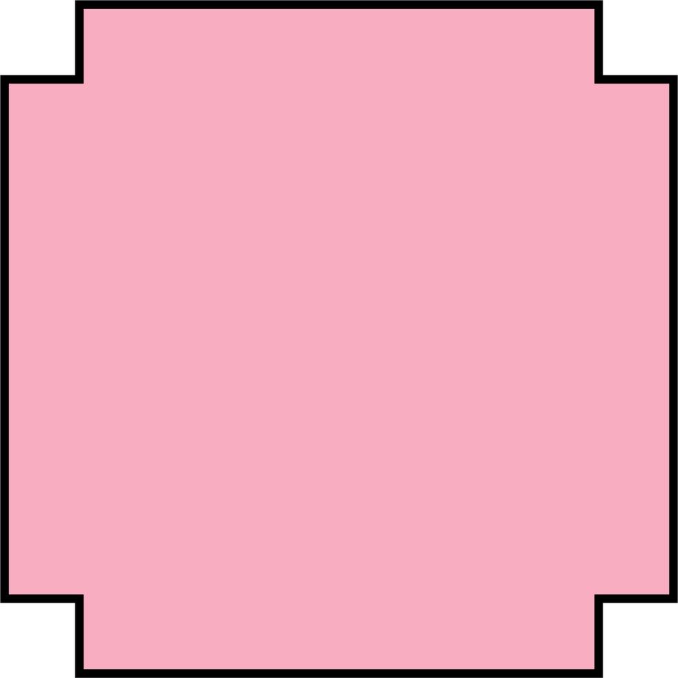 Retro Shape Decorative Element Vector