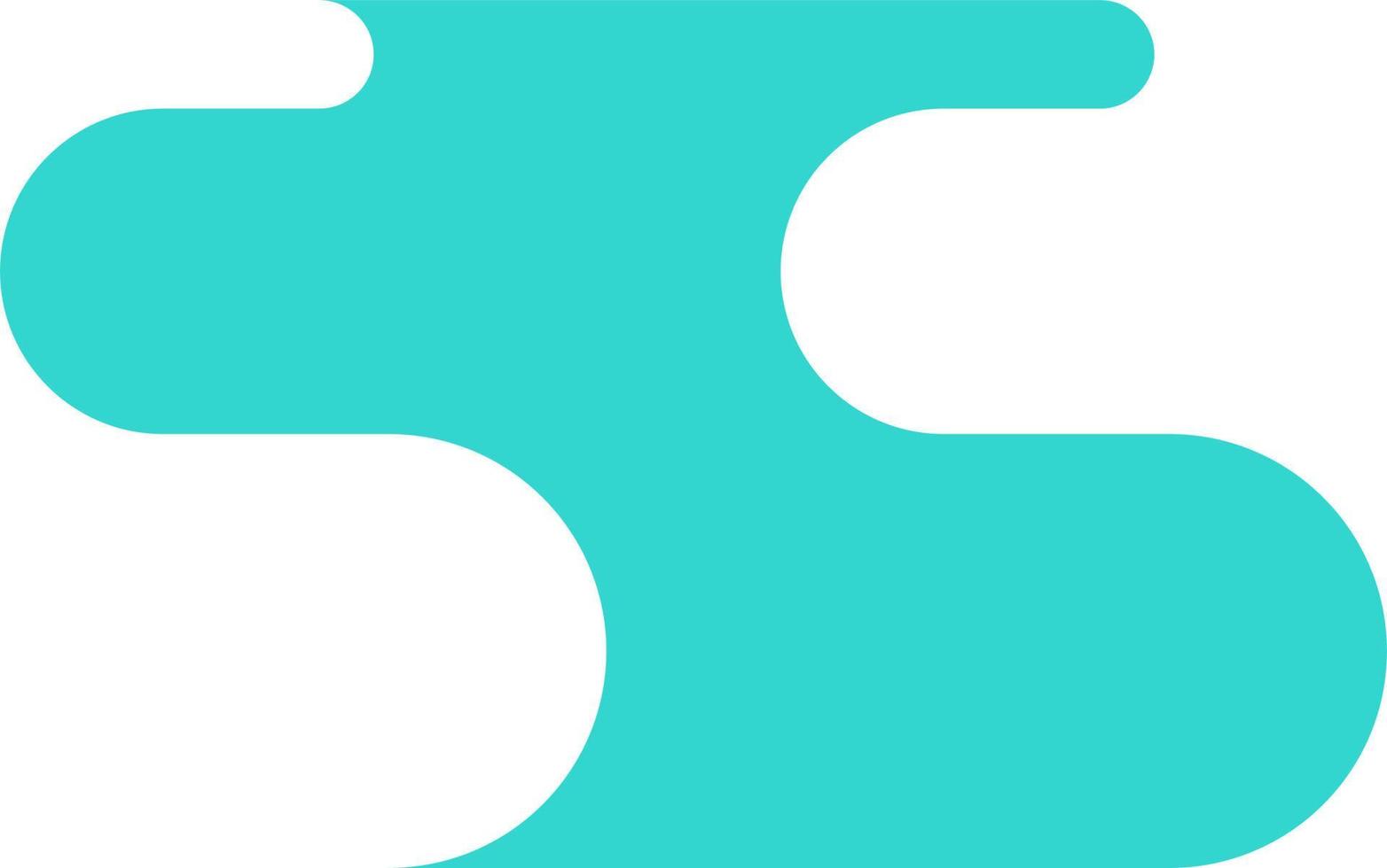 Abstract Minimal Round Shape Vector Illustration