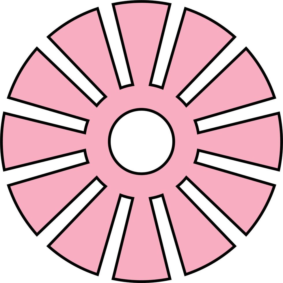 Retro Shape Decorative Element Vector
