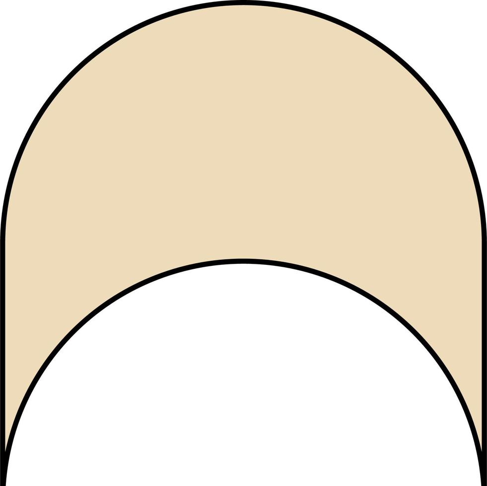 Retro Shape Decorative Element Vector