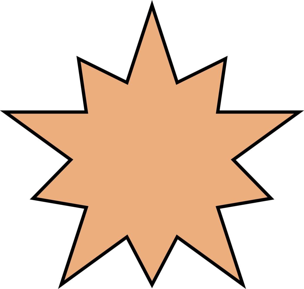 Retro Shape Decorative Element Vector