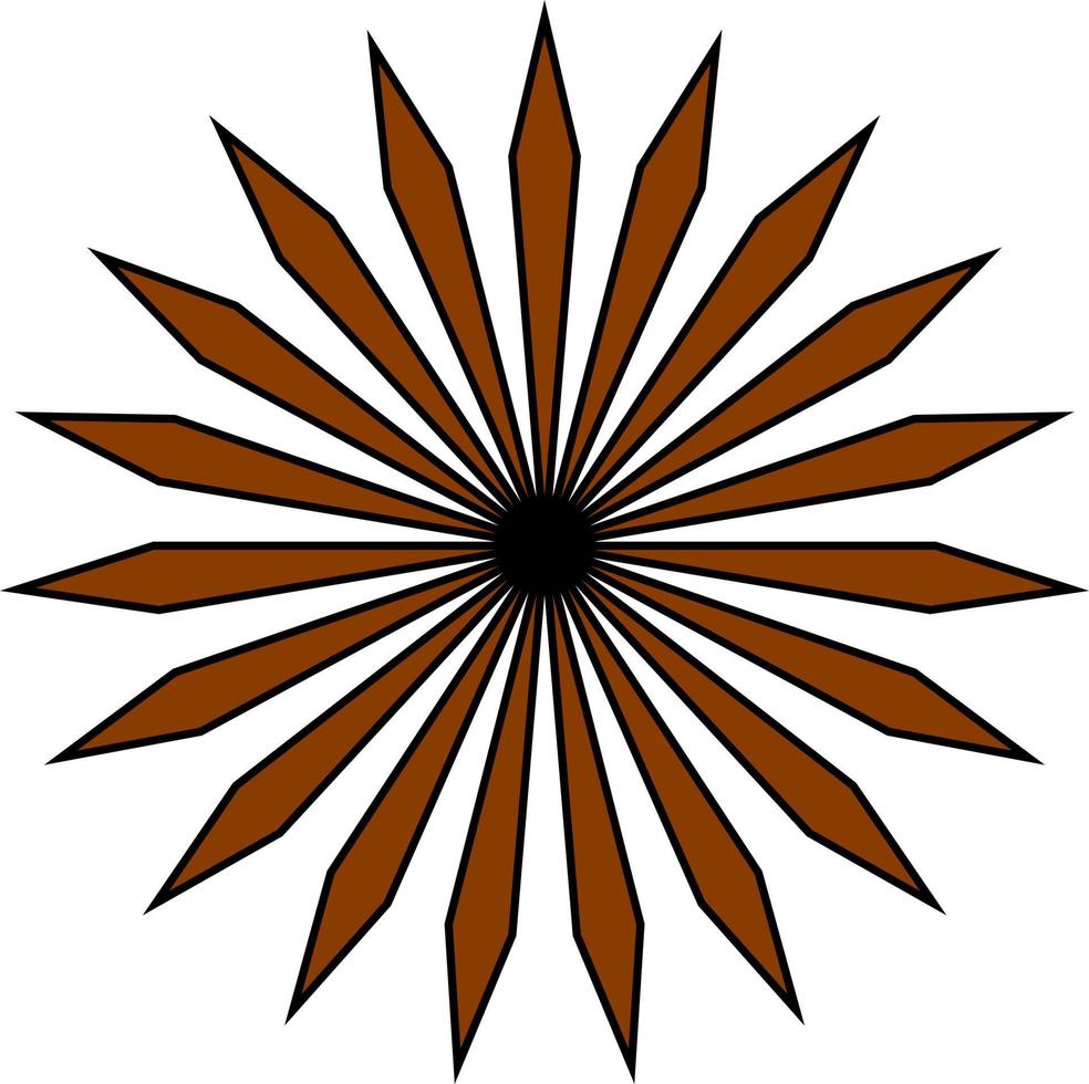 Retro Shape Decorative Element Vector