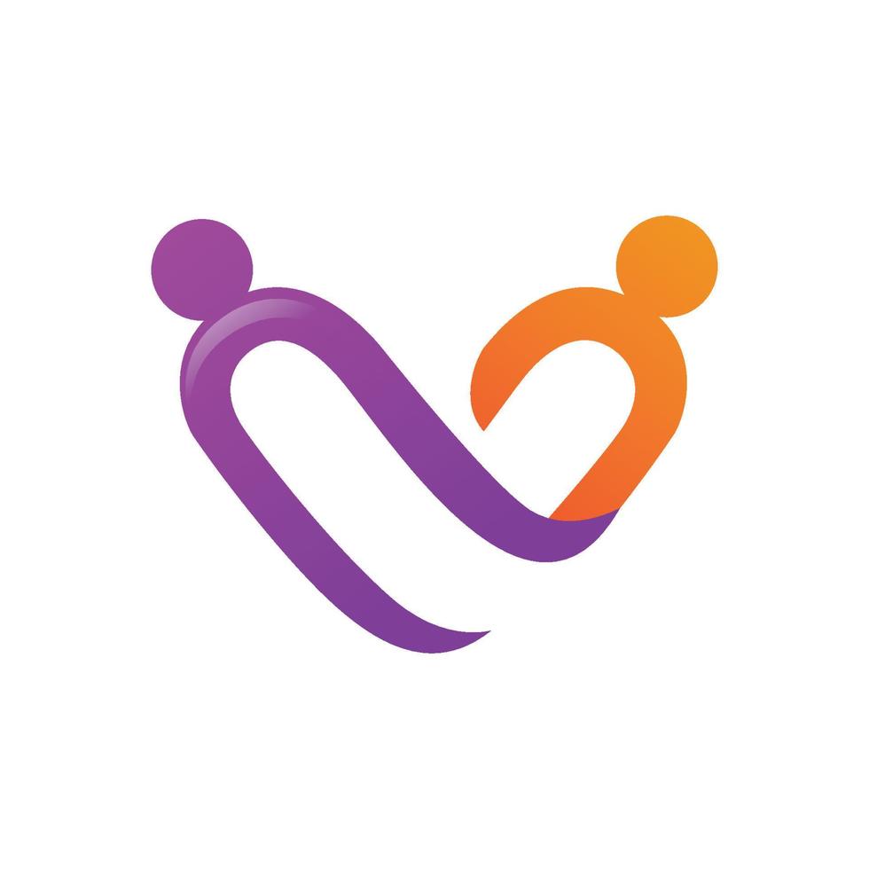 Community, network and social icon vector