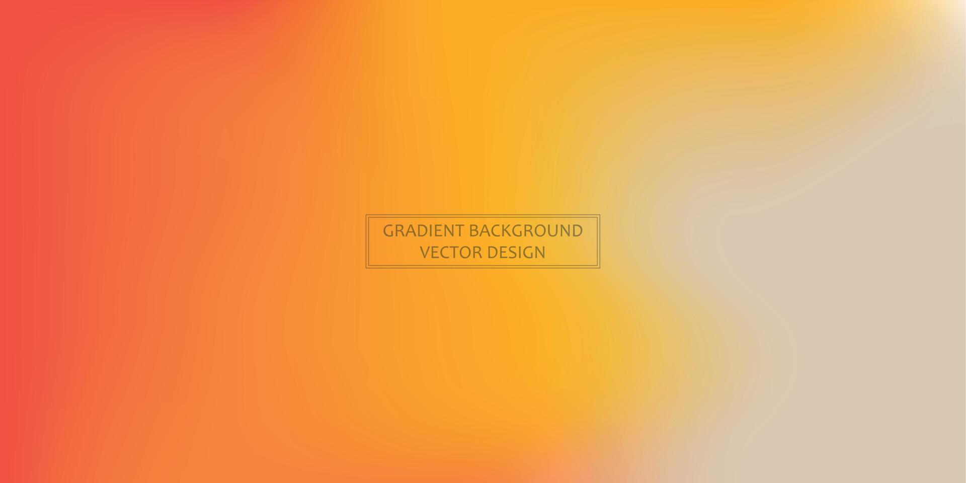 Panoramic web template multicolor gradient background, stylish design element - Vector