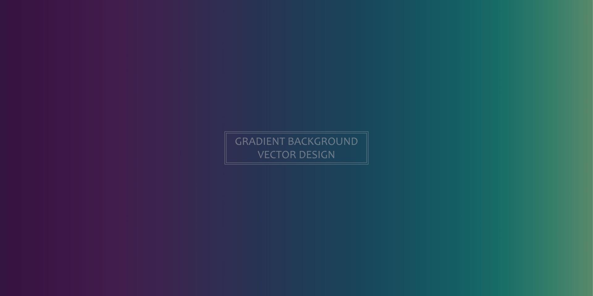 Panoramic web template multicolor gradient background, stylish design element - Vector