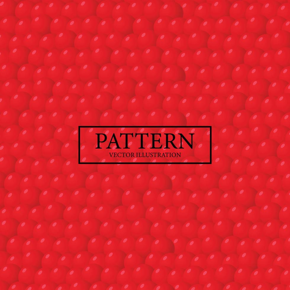 Pattern background red fish salmon caviar - Vector