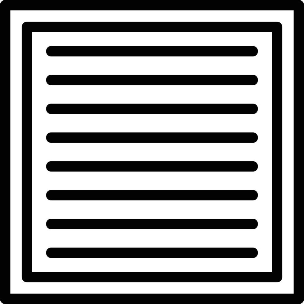 Justify Line Icon vector