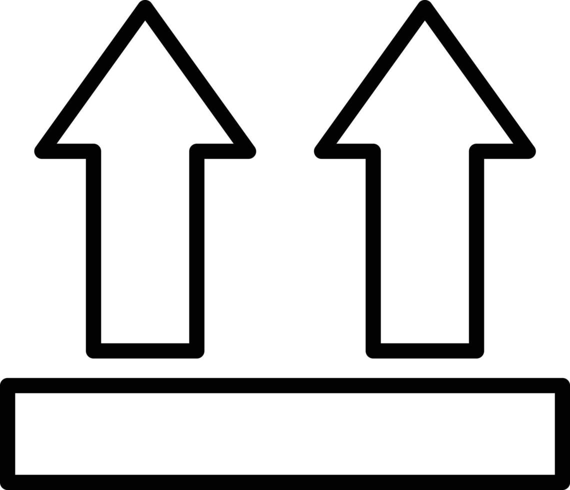 This Side Line Icon vector