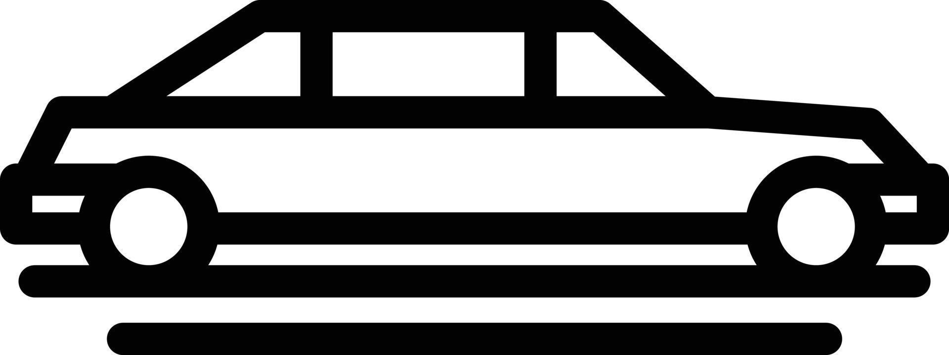 Limousine Line Icon vector