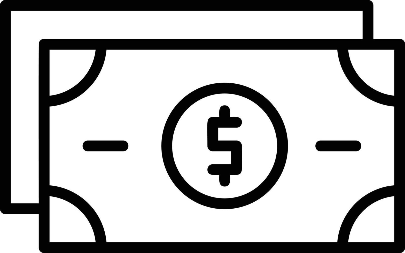 Money Line Icon vector