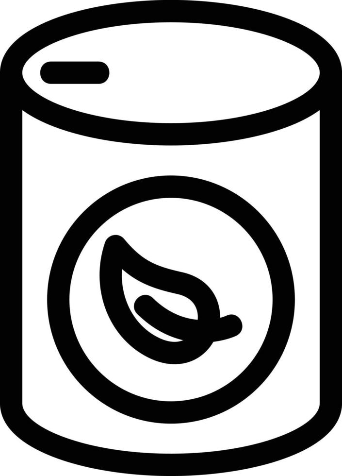 icono de línea de combustible ecológico vector