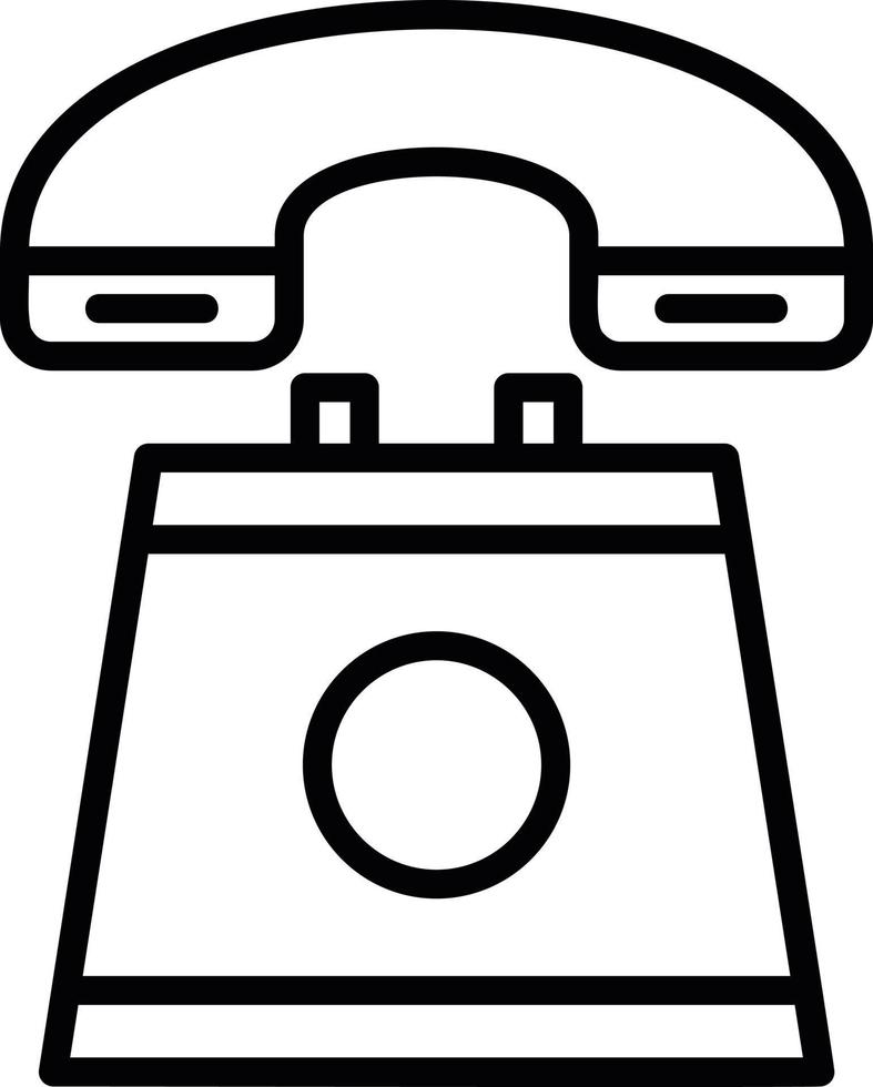 Telephone Line Icon vector