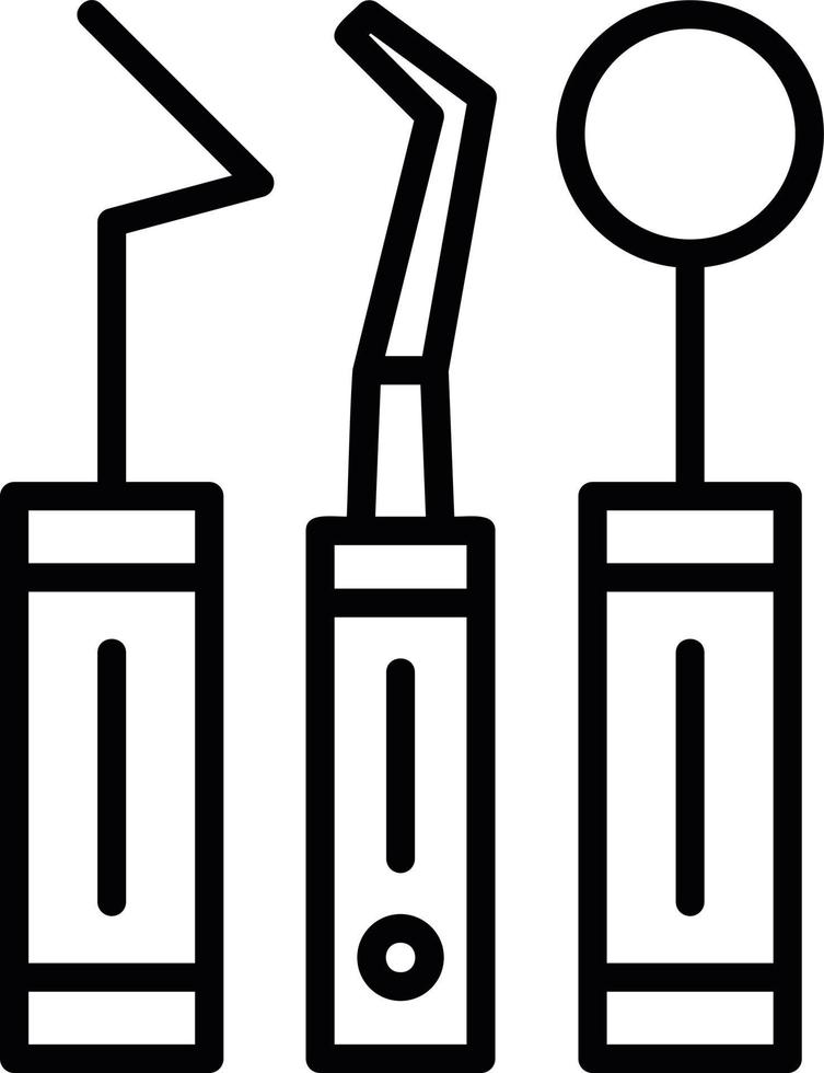 Excavator Line Icon vector
