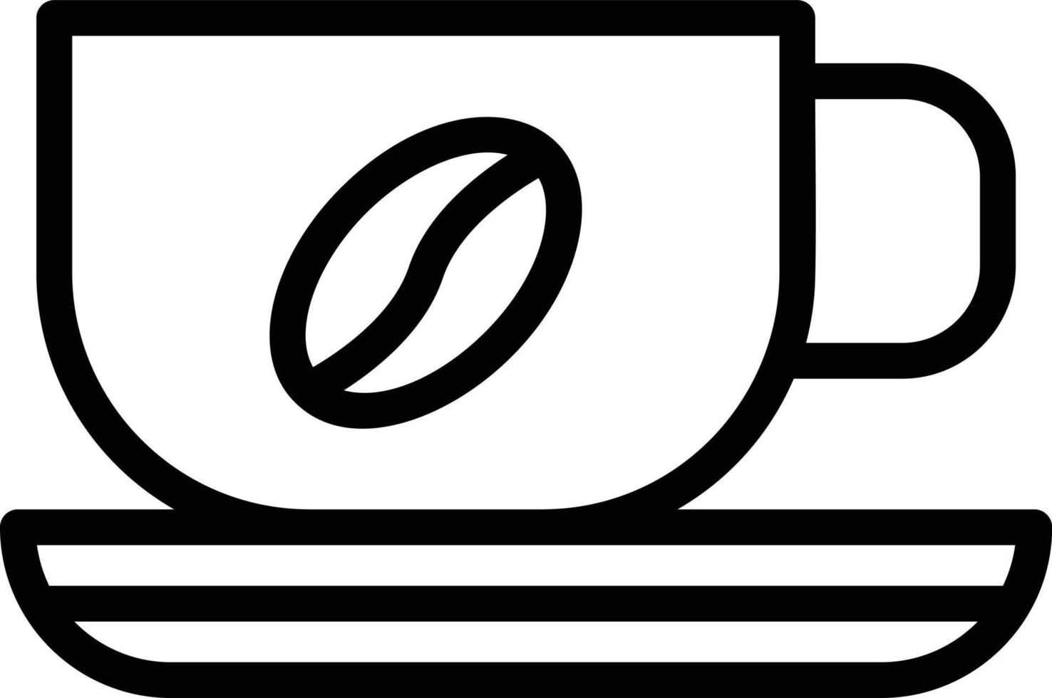 Coffee Mug Line Icon vector