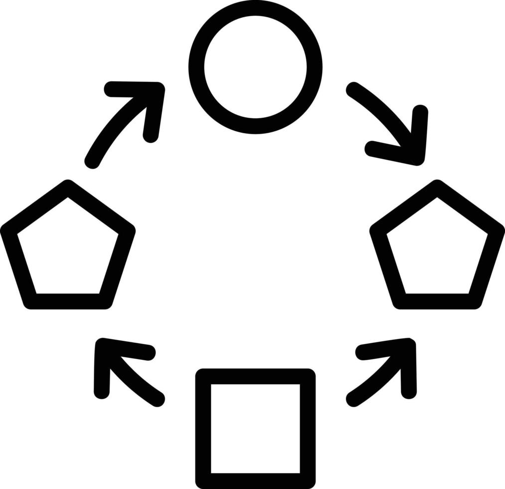 Adaption Line Icon vector