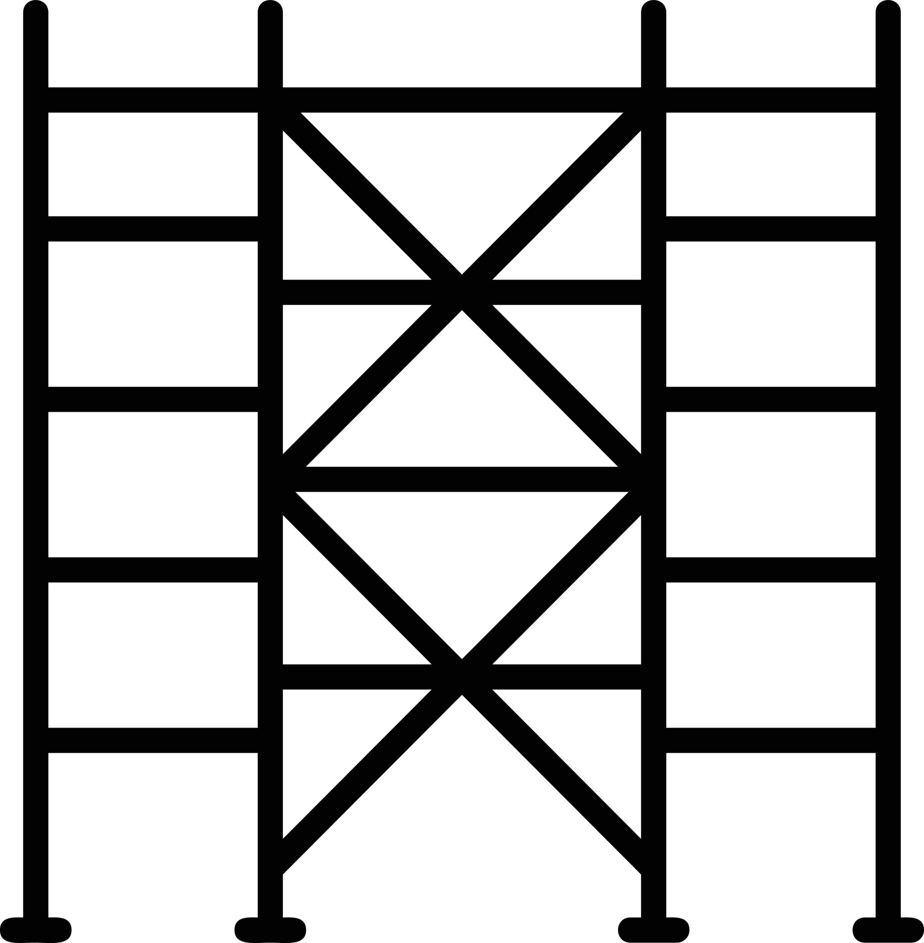 Scaffolding Line Icon 14698477 Vector Art at Vecteezy