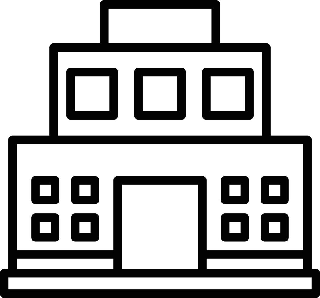 Market Line Icon vector