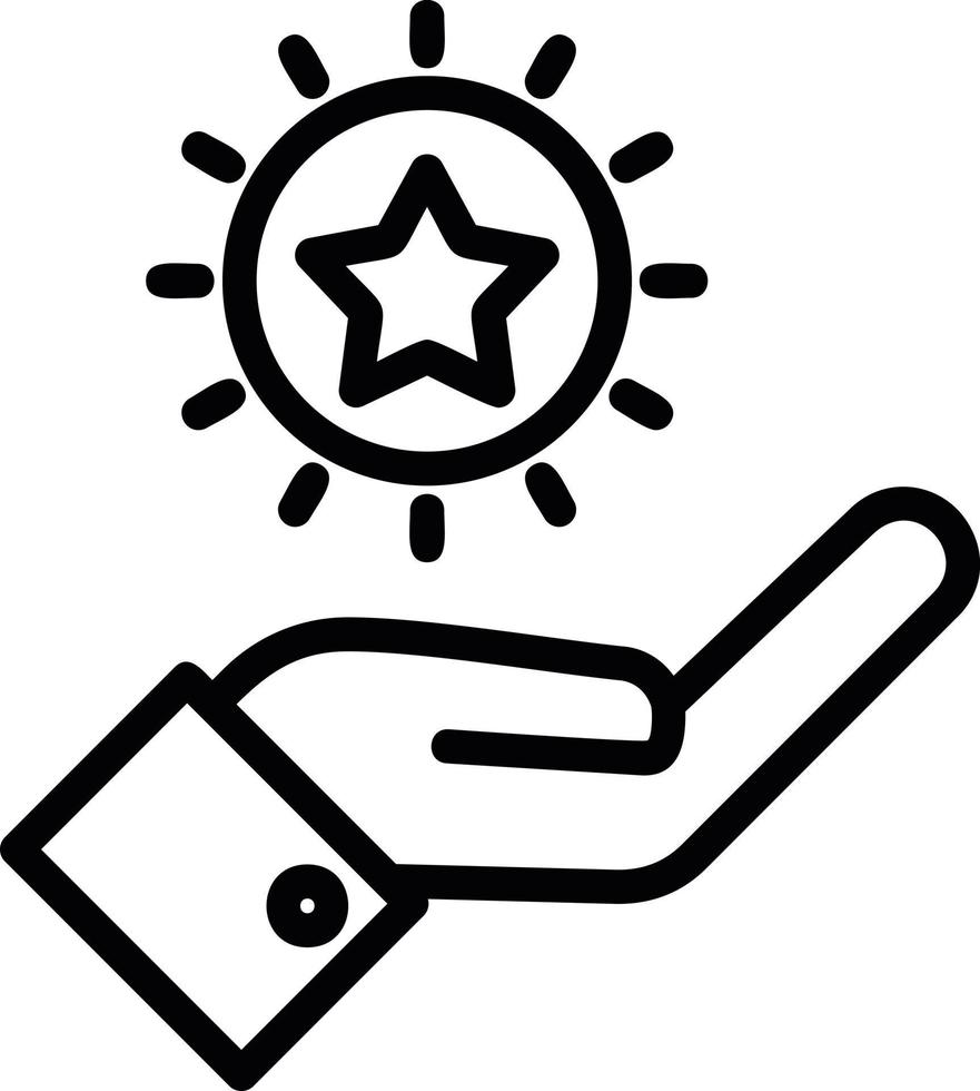 Brand Line Icon vector