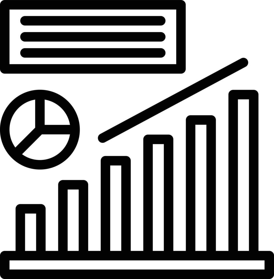 Growth Line Icon vector