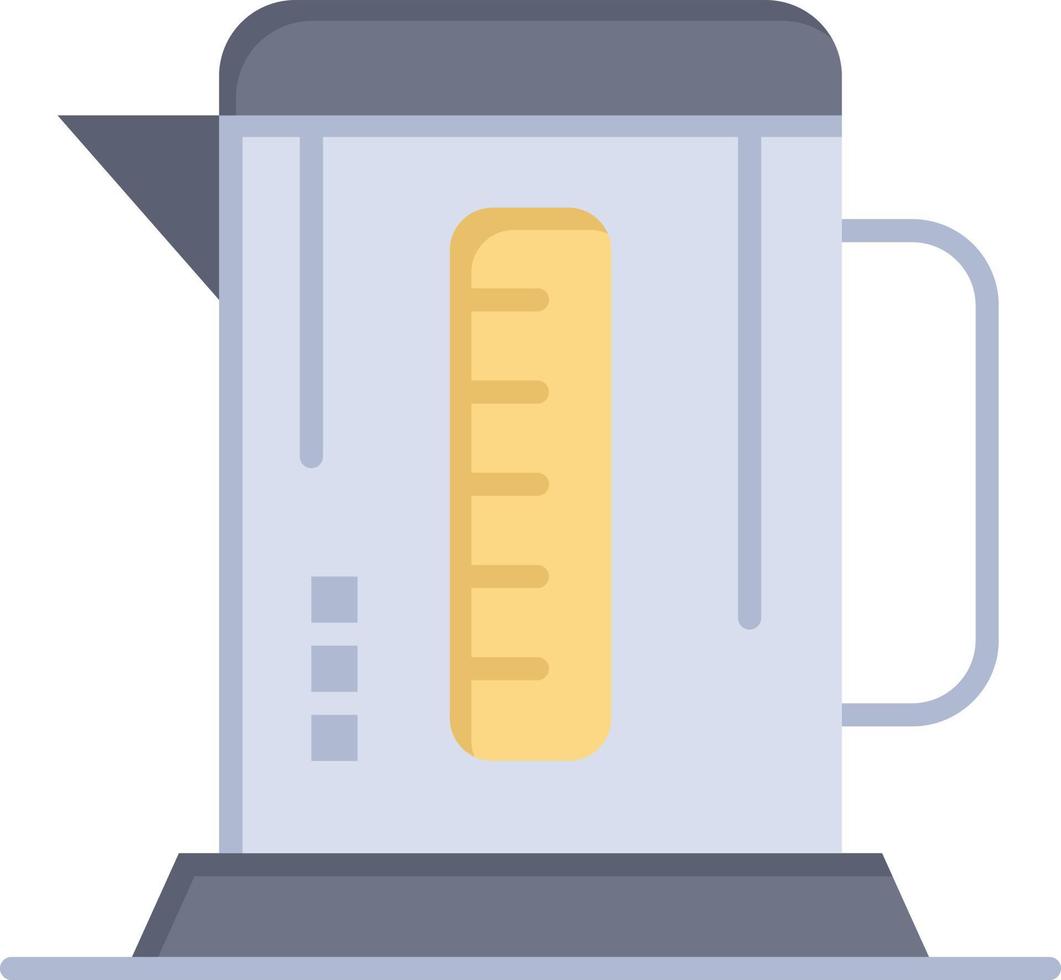 Boiler Coffee Machine Hotel  Flat Color Icon Vector icon banner Template