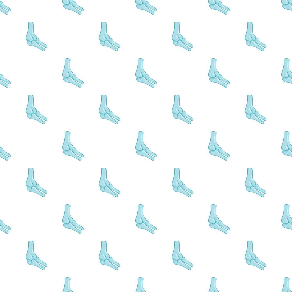 Bones pattern, cartoon style vector