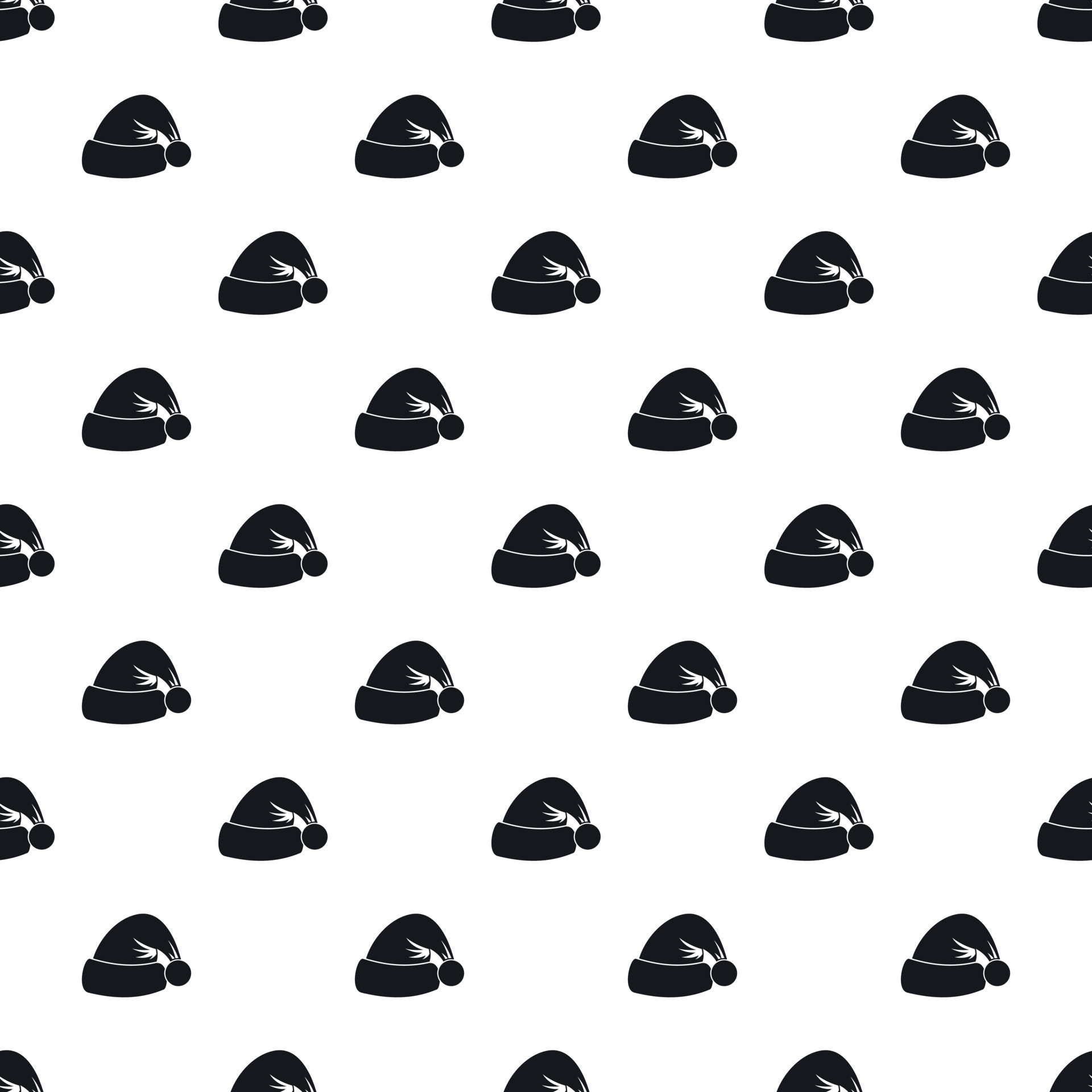 santa-hat-pattern-simple-style-14699360-vector-art-at-vecteezy