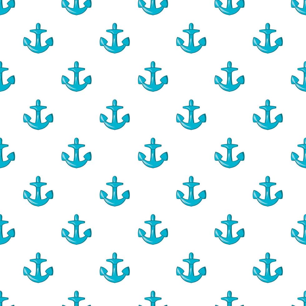 Anchor pattern, cartoon style vector
