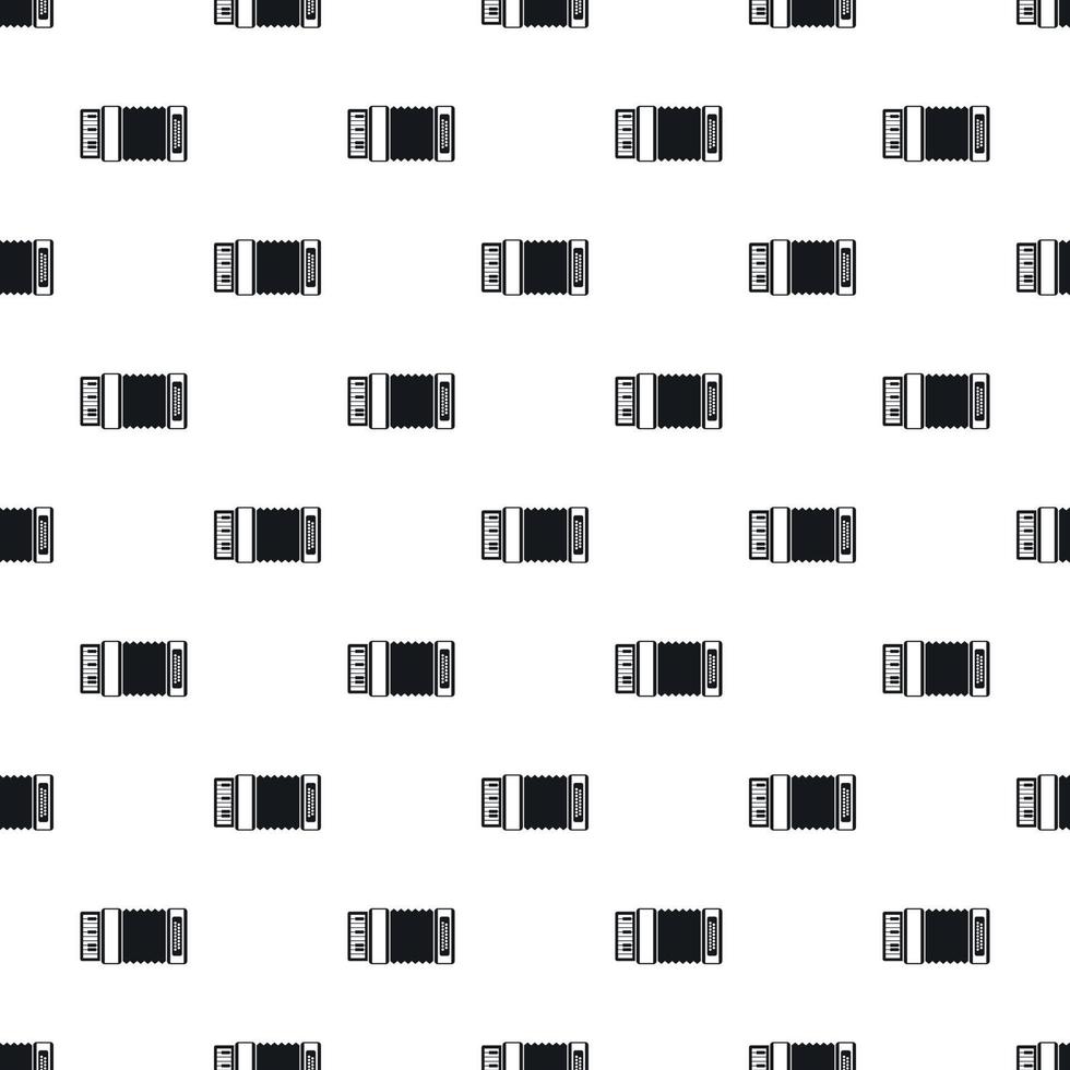 Accordion pattern, simple style vector