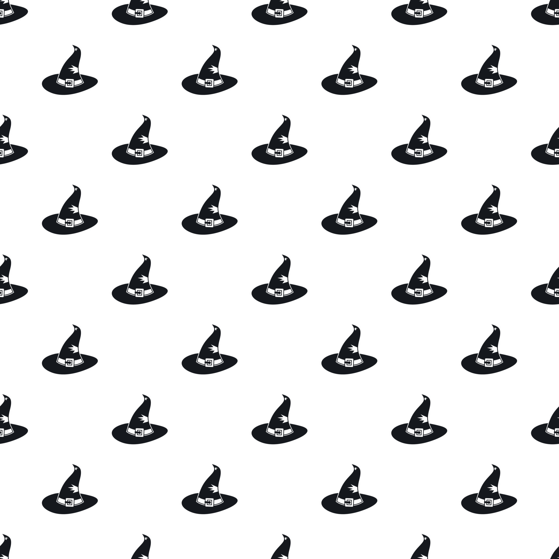 witch-hat-pattern-simple-style-14699855-vector-art-at-vecteezy