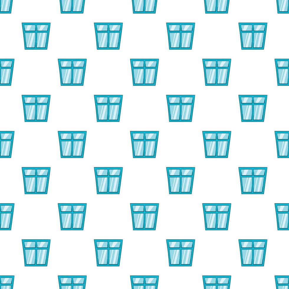 Window pattern, cartoon style vector