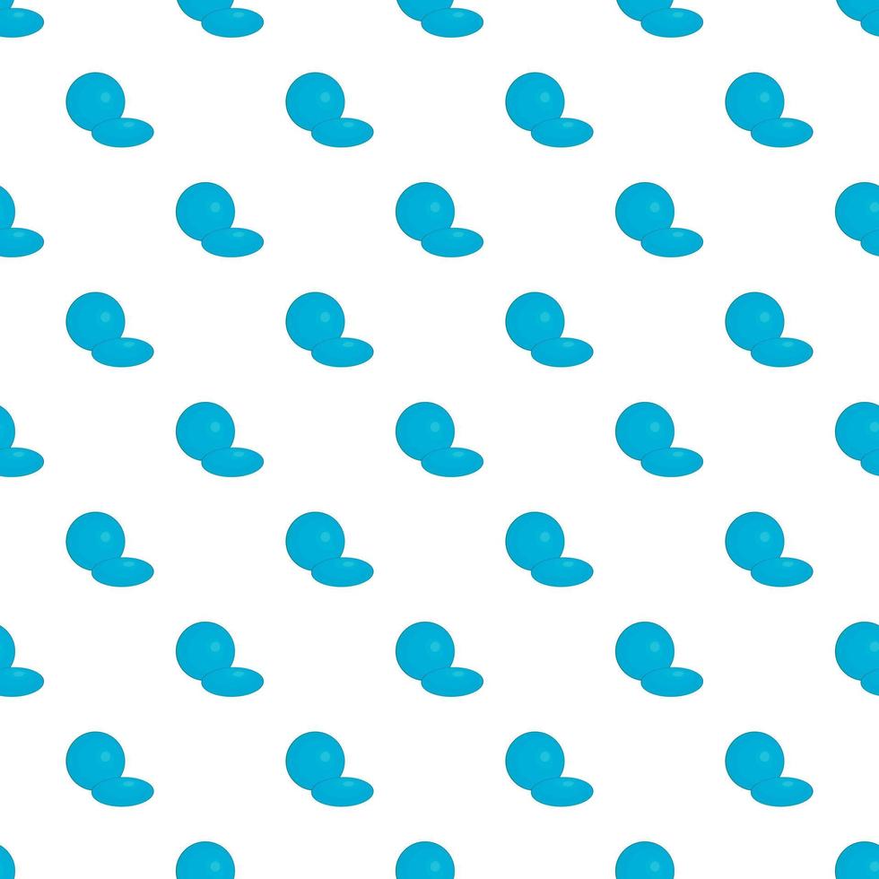Contact lenses pattern, cartoon style vector