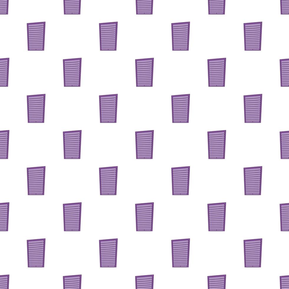 Blinds pattern, cartoon style vector