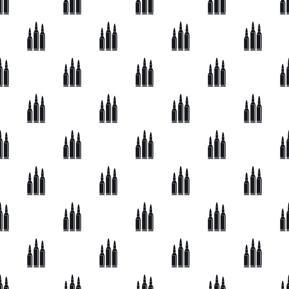 Bullets pattern, simple style vector