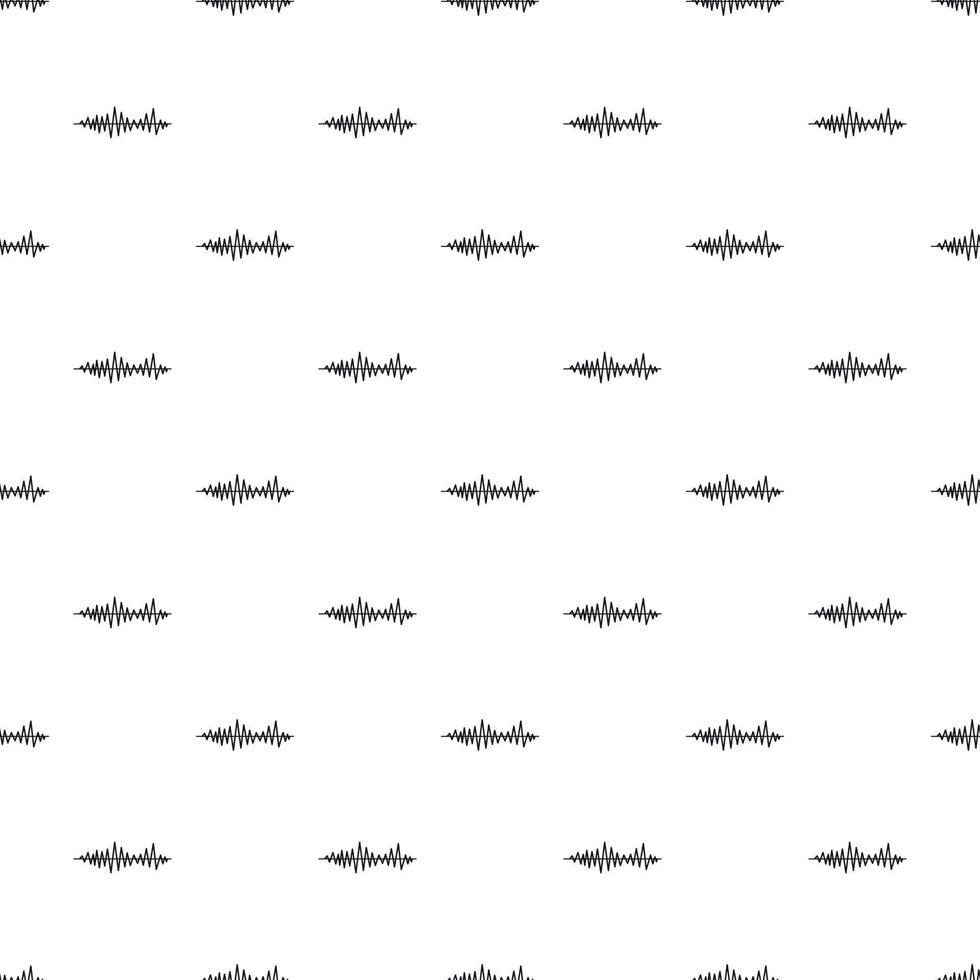 Musical pulse pattern, simple style vector