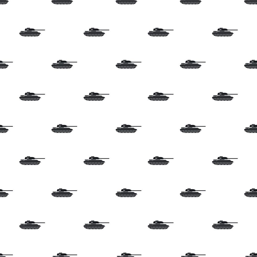 Tank pattern, simple style vector