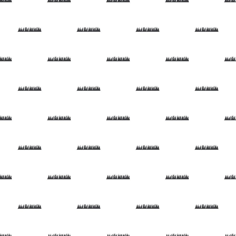 Audio equalizer pattern, simple style vector