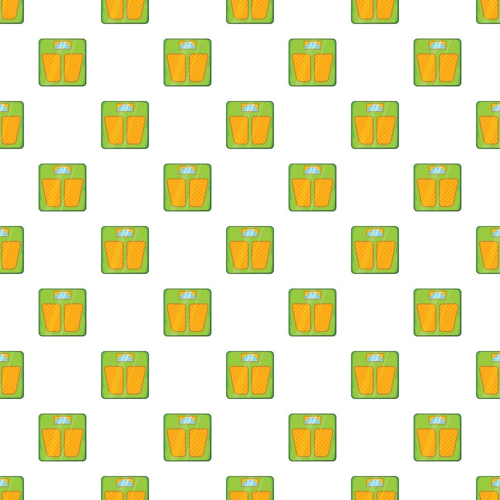 Mechanical scales pattern, cartoon style vector